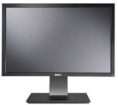 Refurbished Dell Large 24" Widescreen ULTRA high resolution screen IPS computer monitor has DP/VGA/DVi/HDMi inputs